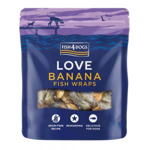 Fish for dogs - Banana Wraps