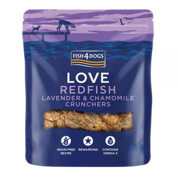 Redfish en Lavender Crunchers