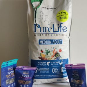 Pure Life Medium Adult 12kg + 1kg gratis