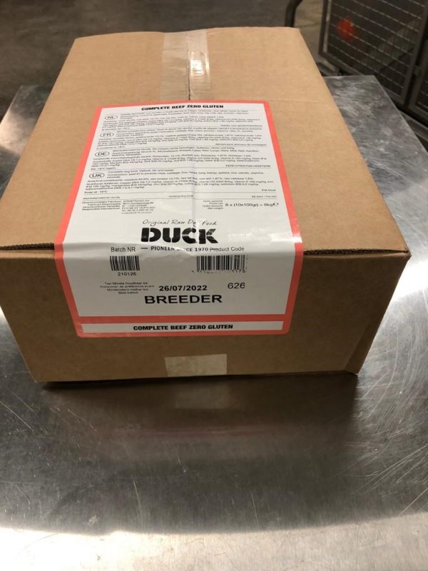 Duck beef compleet breeder 8kg