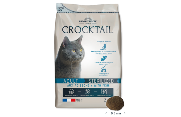 Flatazor Pro-Nutrition Crocktail sterilized met vis 2kg voor katten