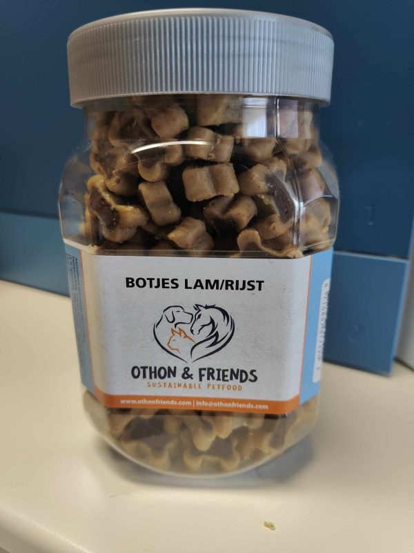 Botjes Lam/Rijst 500 gram