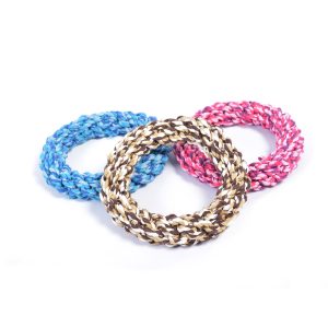 Katoen Knoop Ring Mix 19cm
