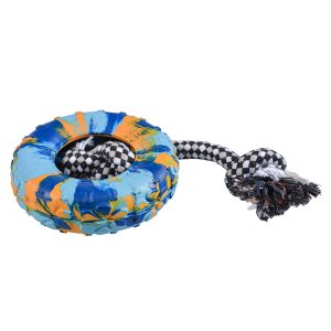 Rubber band Smash & katoen touw Meerkleurig