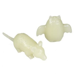 TPR glow in dark vleermuis & rat
