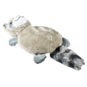Pluche Wasbeer mega squeaky Grijs